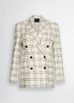Liu Jo Blazer a cuadros-Mujer Chaquetas|Tailleur
