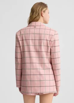 Liu Jo Blazer a cuadros-Mujer Chaquetas|Tailleur