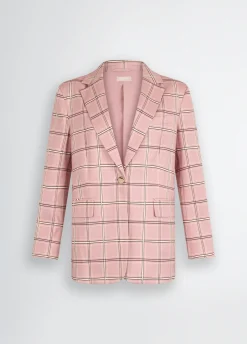 Liu Jo Blazer a cuadros-Mujer Chaquetas|Tailleur