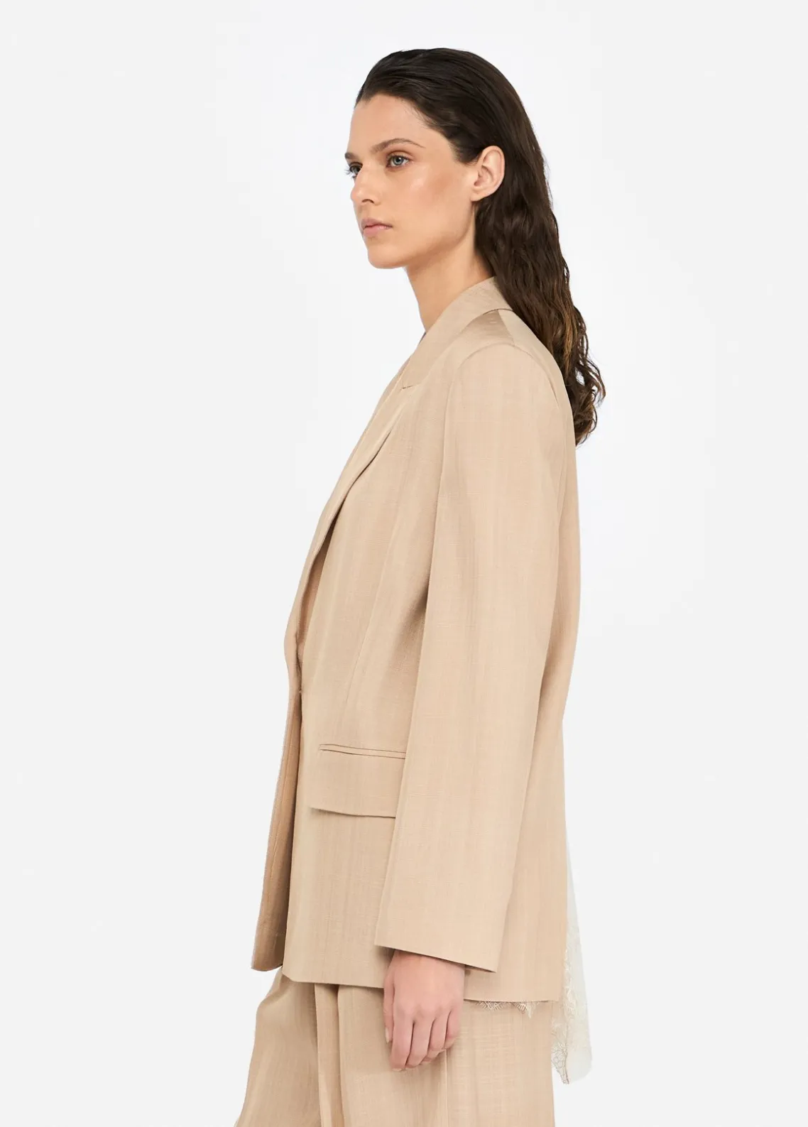 Liu Jo Blazer con detalle de encaje-Mujer Chaquetas|Tailleur