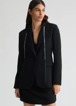 Liu Jo Blazer con strass-Mujer Chaquetas|Tailleur