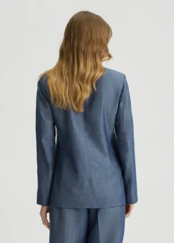Liu Jo Blazer en mezcla de lino-Mujer Chaquetas|Tailleur