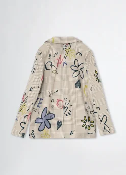 Liu Jo Blazer Príncipe de Gales con estampado- Abrigos Y Chaquetas