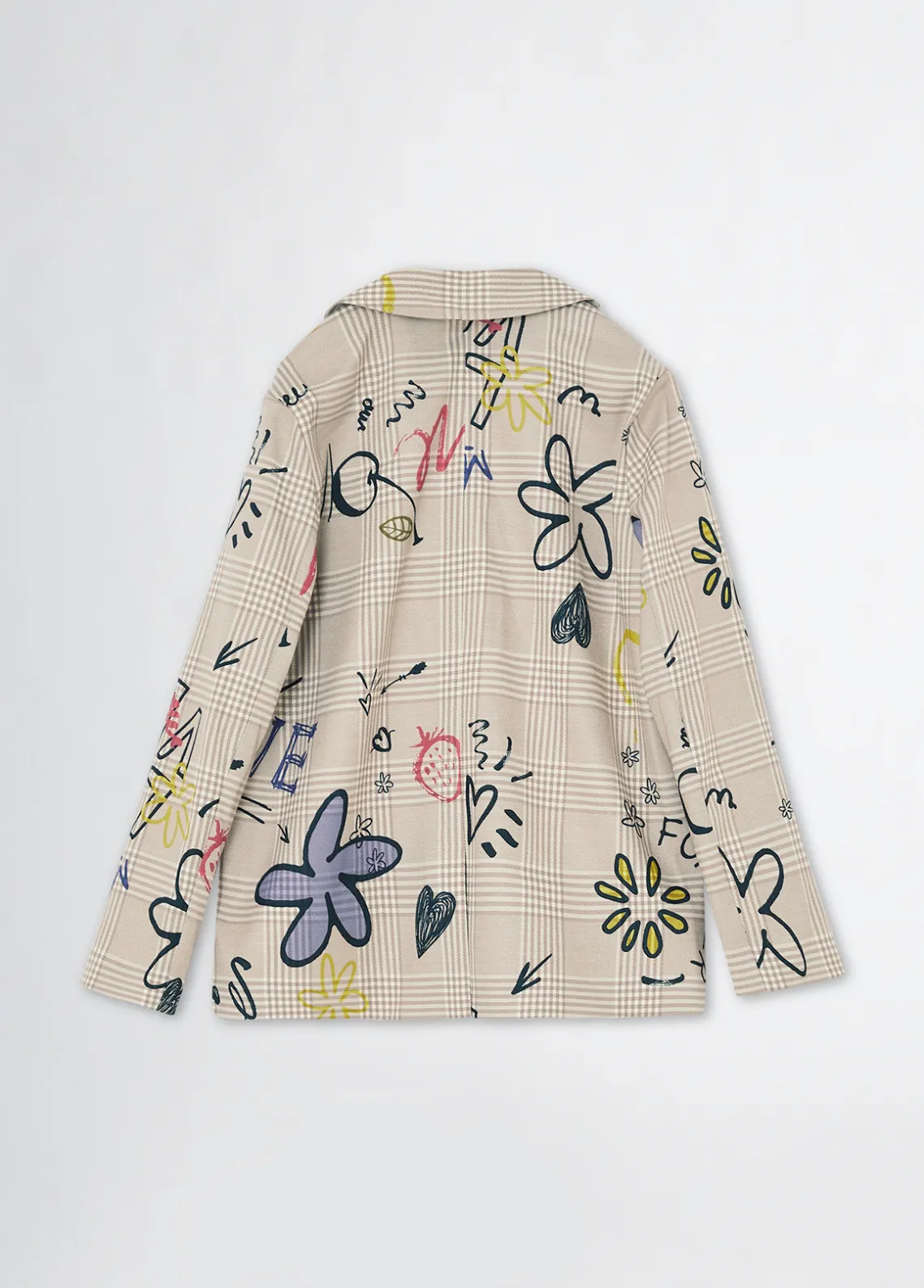 Liu Jo Blazer Príncipe de Gales con estampado- Abrigos Y Chaquetas