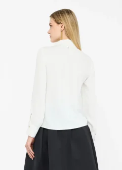 Liu Jo Blusa con bufanda-Mujer Camisas Y Blusas