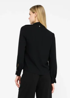 Liu Jo Blusa con bufanda-Mujer Camisas Y Blusas