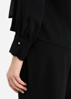 Liu Jo Blusa con bufanda-Mujer Camisas Y Blusas