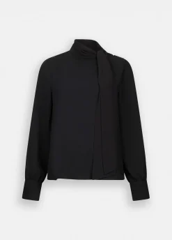 Liu Jo Blusa con bufanda-Mujer Camisas Y Blusas