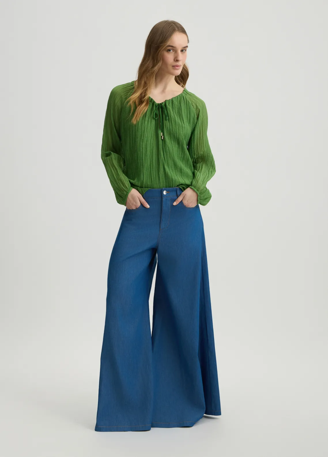 Liu Jo Blusa con lazos-Mujer Camisas Y Blusas