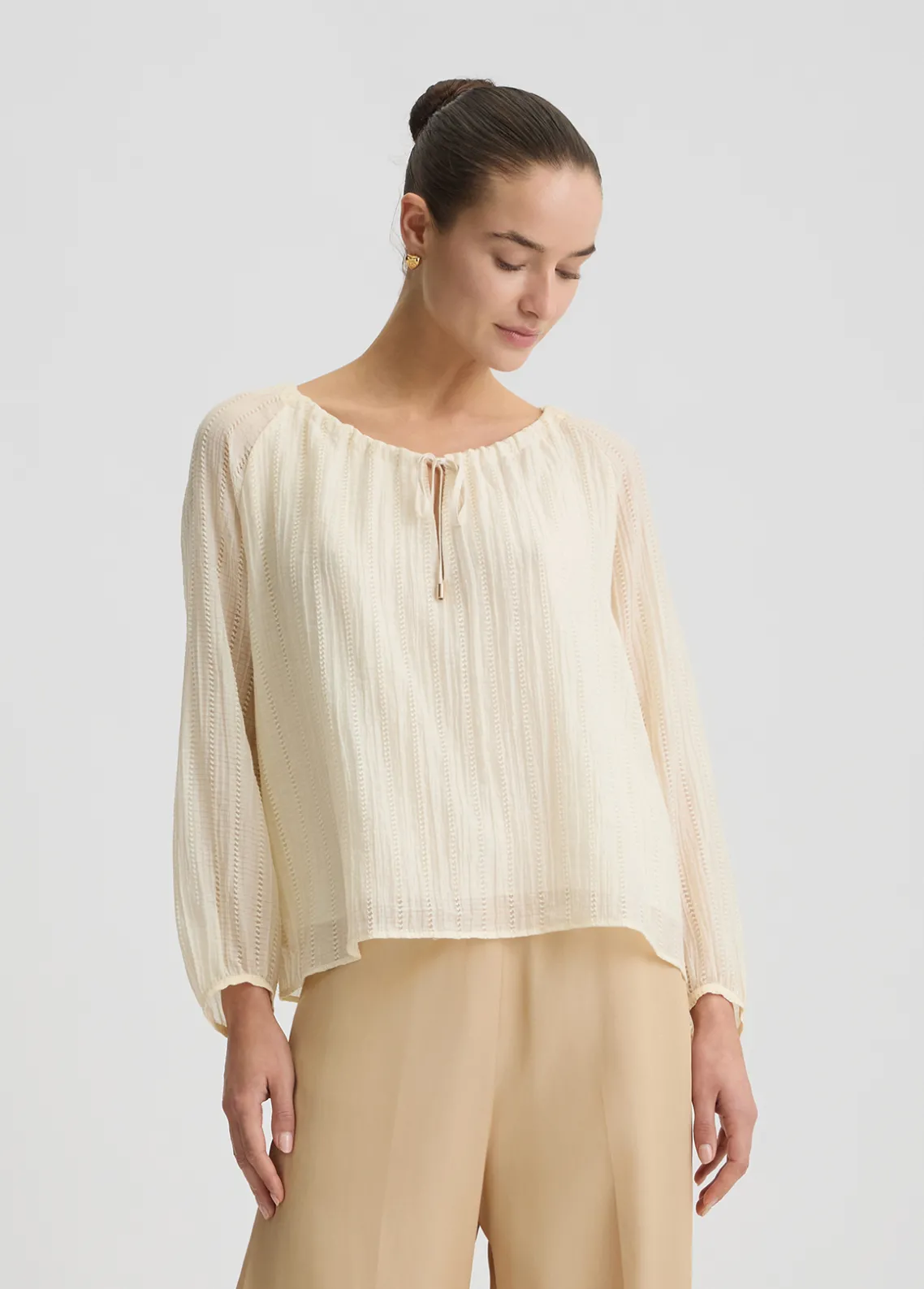 Liu Jo Blusa con lazos-Mujer Camisas Y Blusas