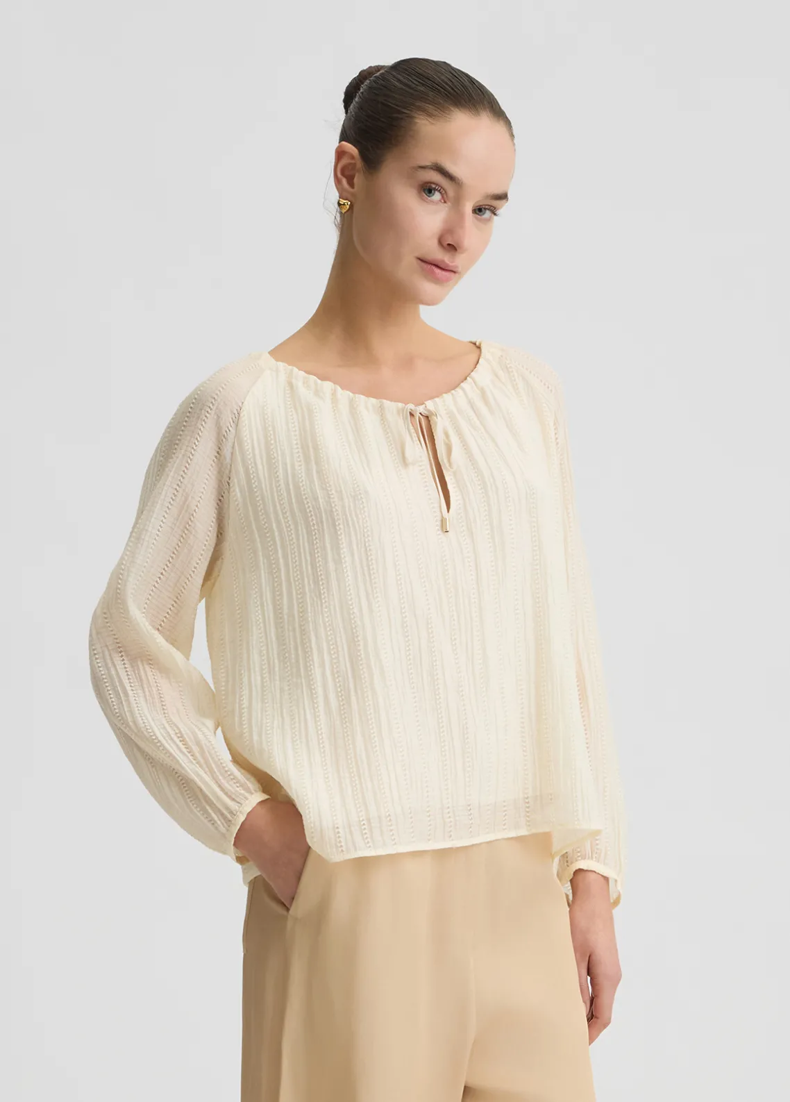 Liu Jo Blusa con lazos-Mujer Camisas Y Blusas