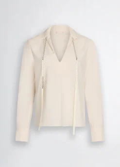 Liu Jo Blusa con strass-Mujer Camisas Y Blusas