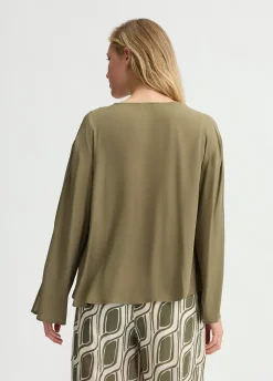Liu Jo Blusa de crepé-Mujer Camisas Y Blusas