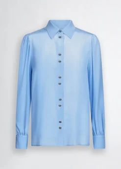 Liu Jo Blusa de crêpe de chine-Mujer Camisas Y Blusas