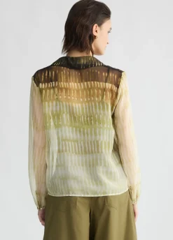 Liu Jo Blusa de gasa estampada-Mujer Camisas Y Blusas