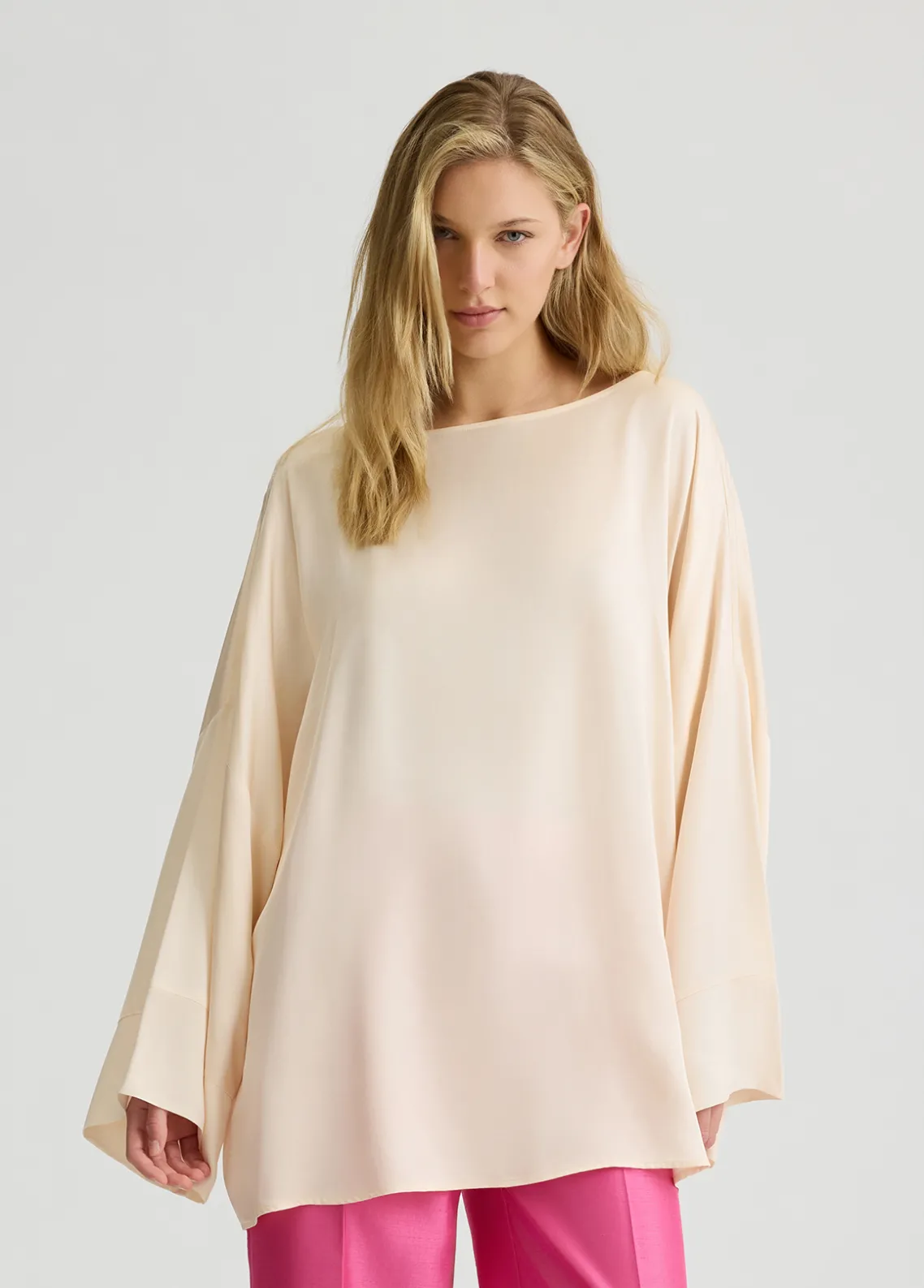 Liu Jo Blusa de georgette y satén-Mujer Camisas Y Blusas|Ceremonia
