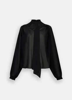 Liu Jo Blusa de tejido georgette-Mujer Camisas Y Blusas