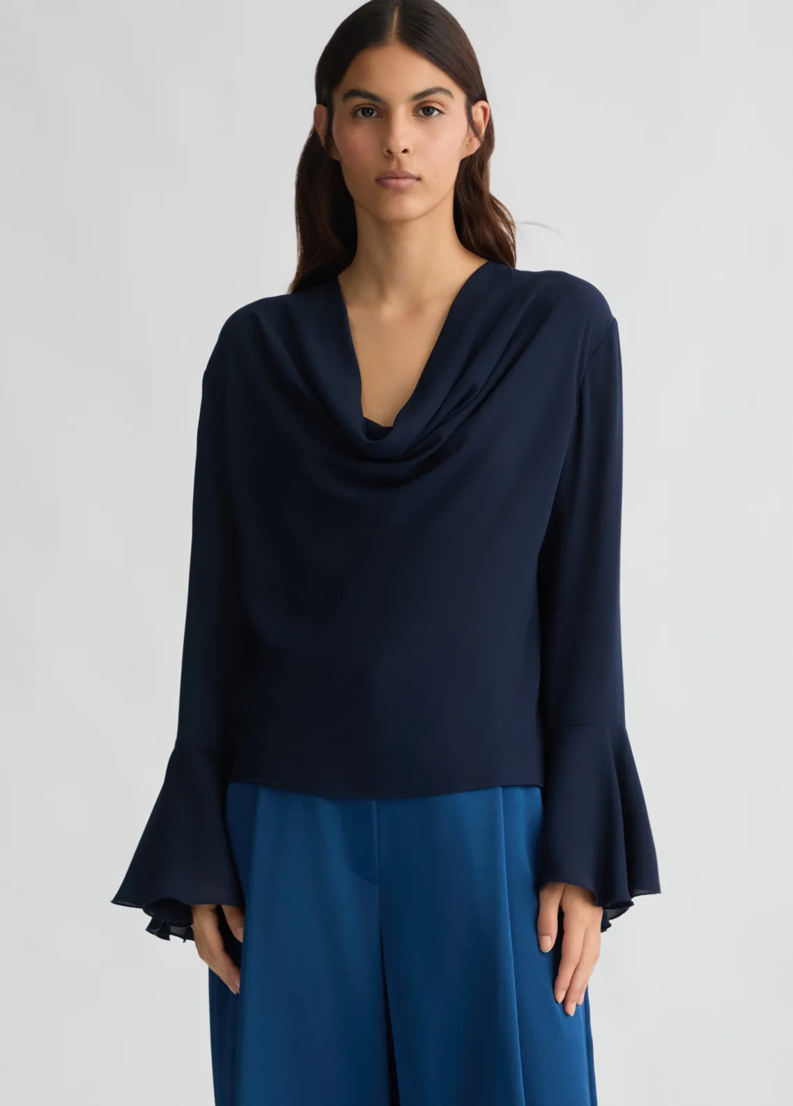 Liu Jo Blusa de tejido georgette-Mujer Camisas Y Blusas