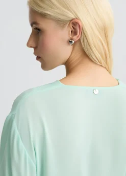 Liu Jo Blusa de tejido georgette-Mujer Camisas Y Blusas