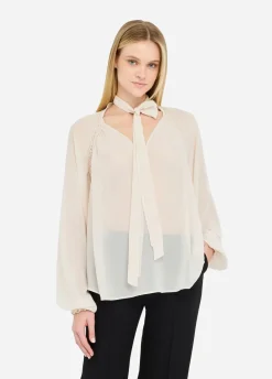 Liu Jo Blusa de tejido georgette-Mujer Camisas Y Blusas