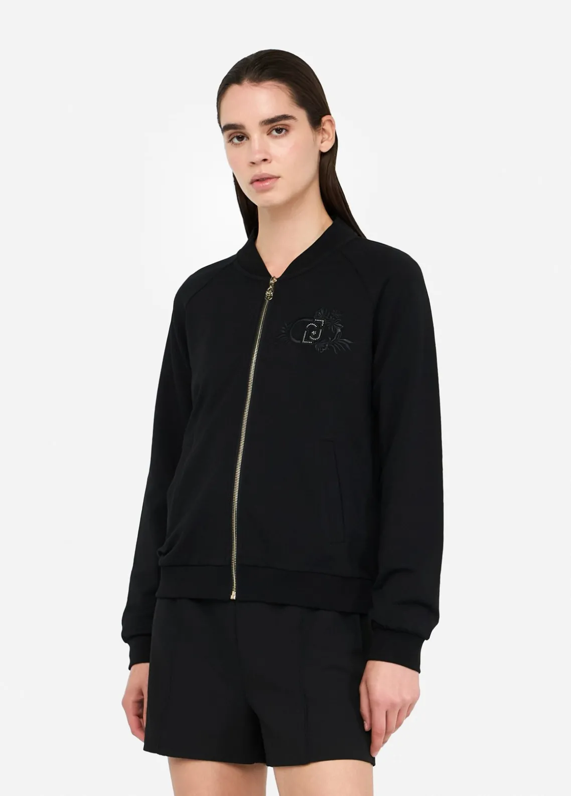 Liu Jo Bómber de felpa-Mujer Sudaderas|Ropa Deportiva