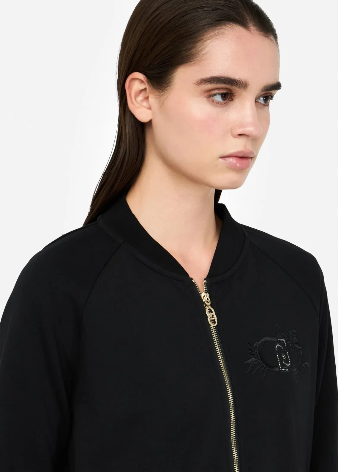 Liu Jo Bómber de felpa-Mujer Sudaderas|Ropa Deportiva