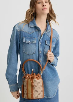 Liu Jo Bolso bombonera pequeño jacquard-Mujer Bolsos De Mano