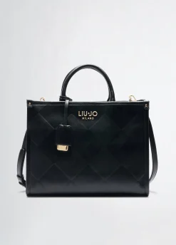 Liu Jo Bolso de mano mediano con charm-Mujer Bolsos De Mano