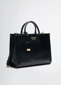 Liu Jo Bolso de mano mediano con charm-Mujer Bolsos De Mano
