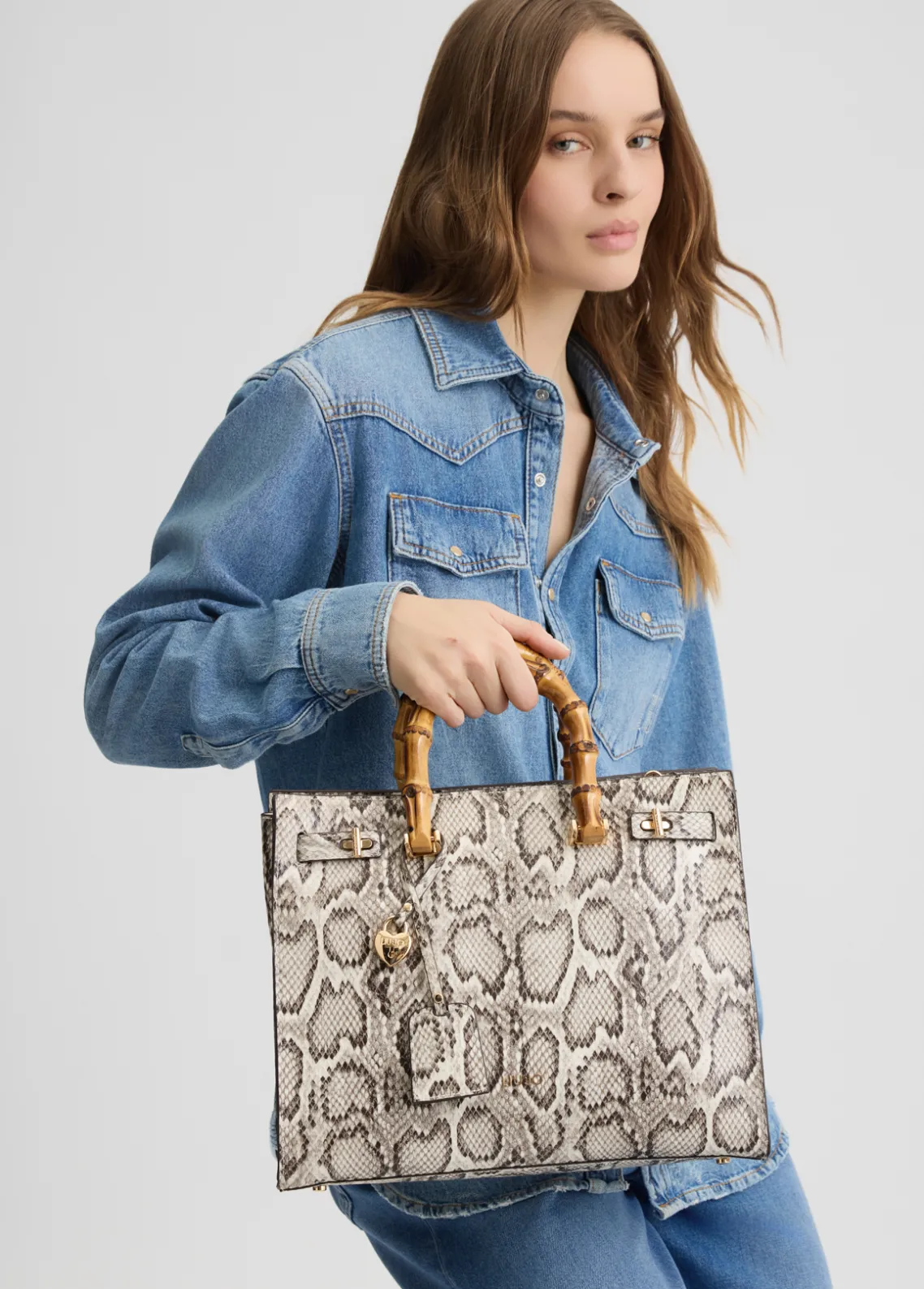 Liu Jo Bolso grande con estampado de-Mujer Bolsos De Mano