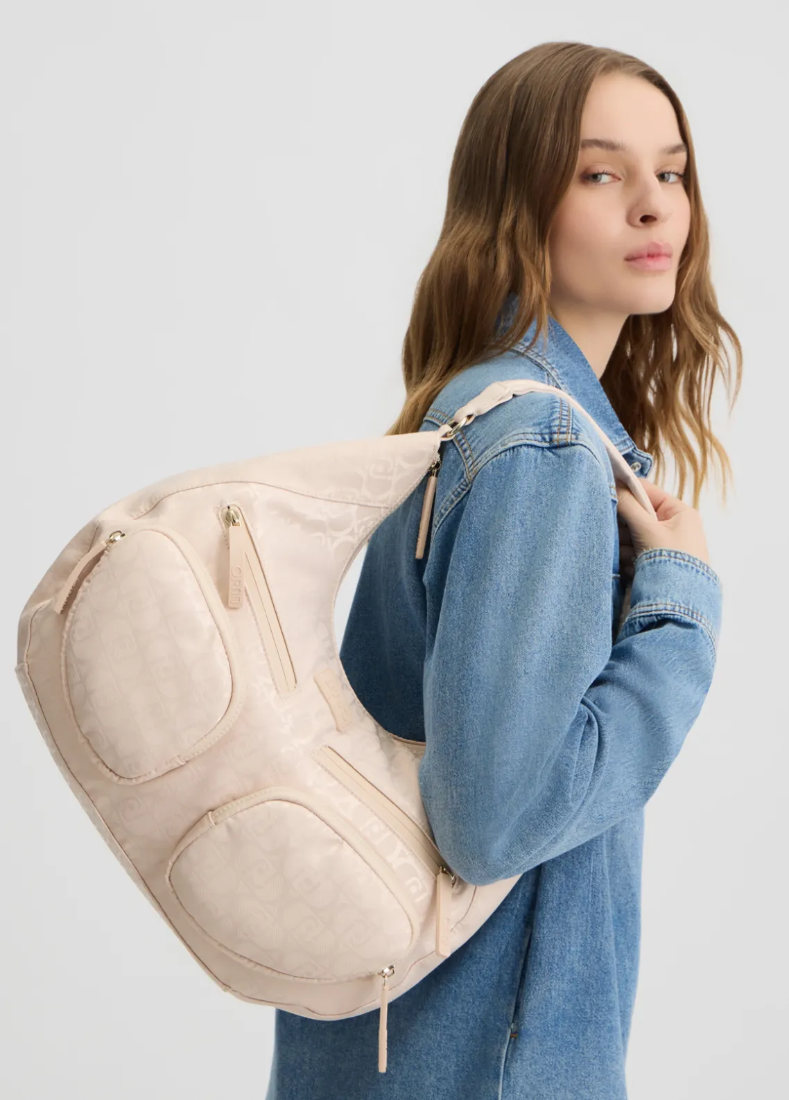 Liu Jo Bolso hobo grande con bolsillos-Mujer Bolsos De Hombro