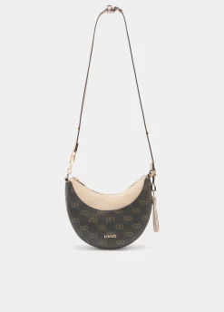 Liu Jo Bolso hobo mediano con logotipo-Mujer Bolsos De Hombro