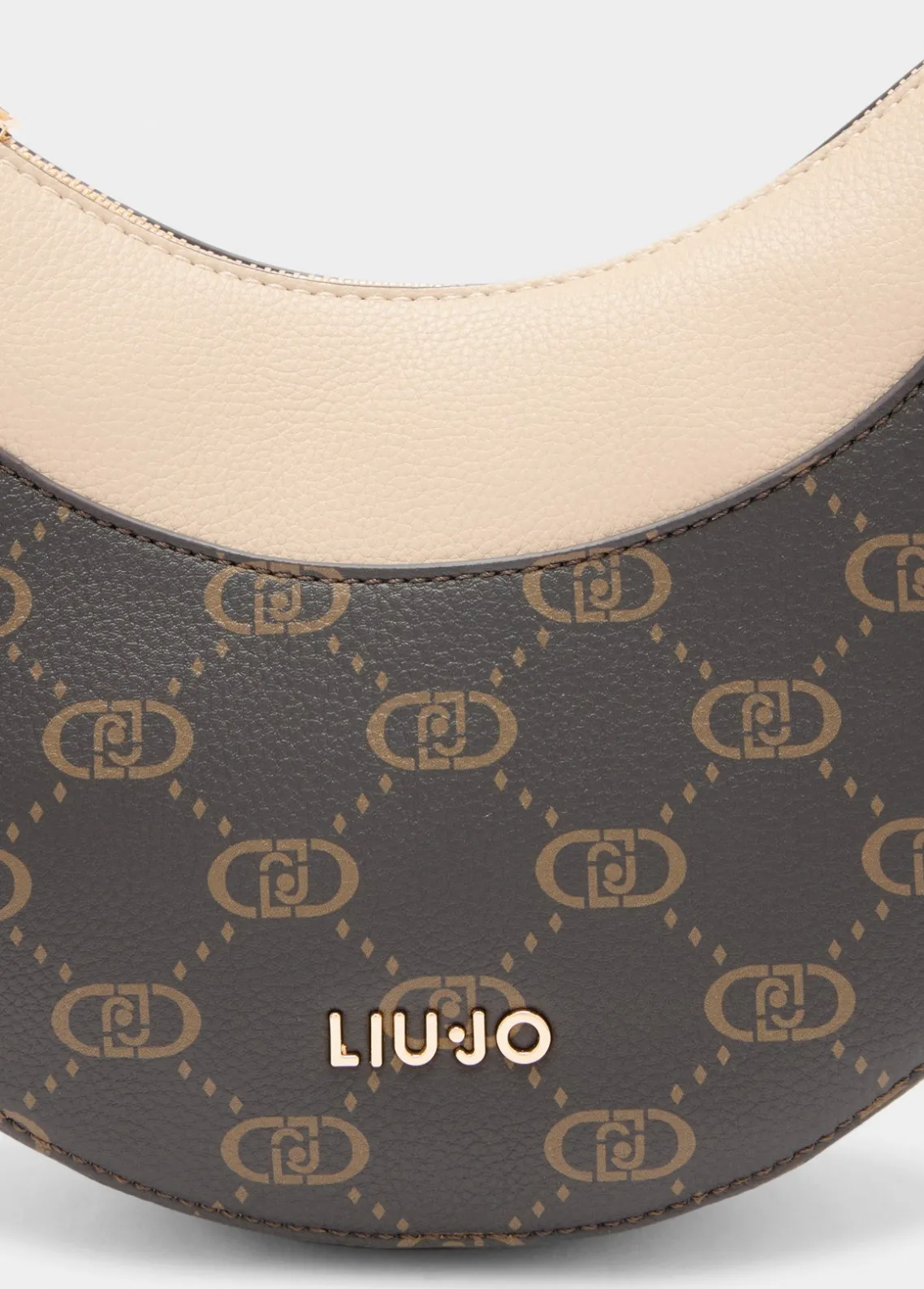Liu Jo Bolso hobo mediano con logotipo-Mujer Bolsos De Hombro