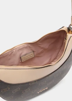 Liu Jo Bolso hobo mediano con logotipo-Mujer Bolsos De Hombro
