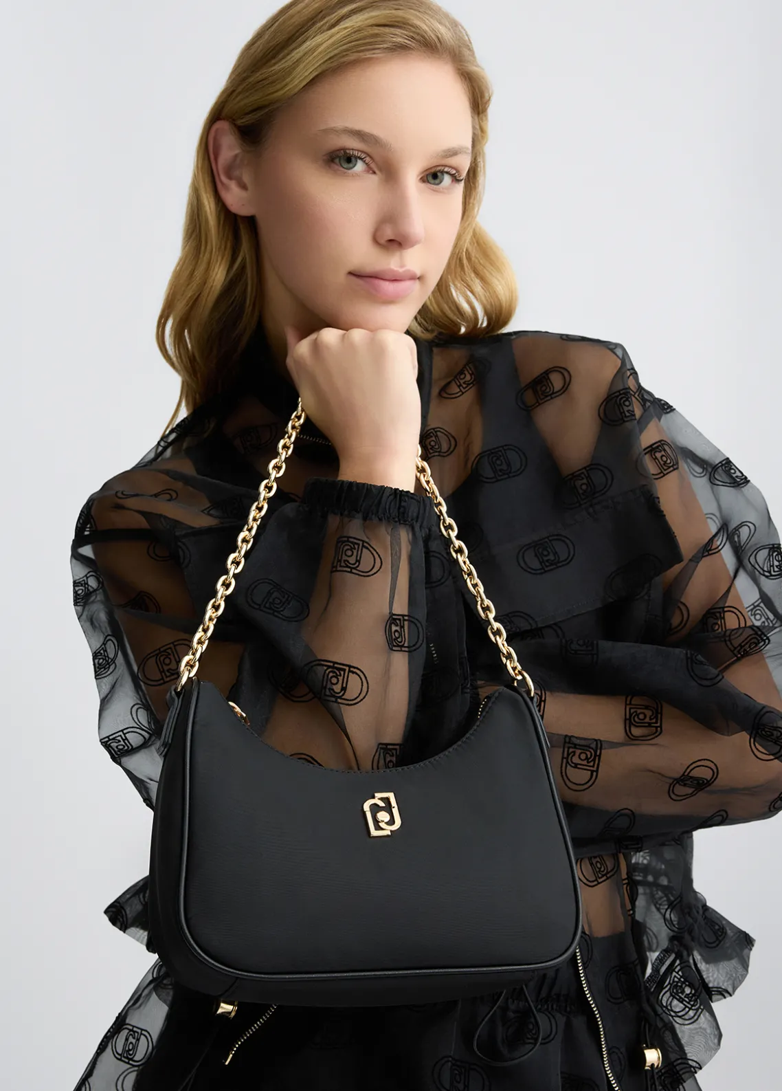 Liu Jo Bolso hobo pequeño con charm-Mujer Bolsos De Hombro|Bolsos De Mano