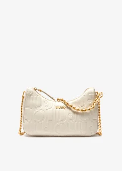 Liu Jo Bolso hobo pequeño con logotipo-Mujer Bolsos Bandoleras