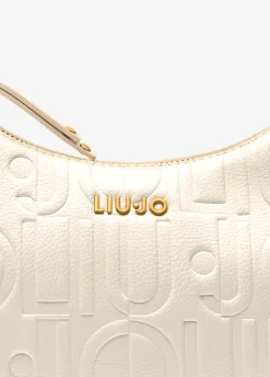 Liu Jo Bolso hobo pequeño con logotipo-Mujer Bolsos Bandoleras