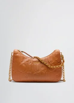 Liu Jo Bolso hobo pequeño con logotipo-Mujer Bolsos De Hombro