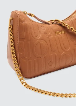 Liu Jo Bolso hobo pequeño con logotipo-Mujer Bolsos De Hombro