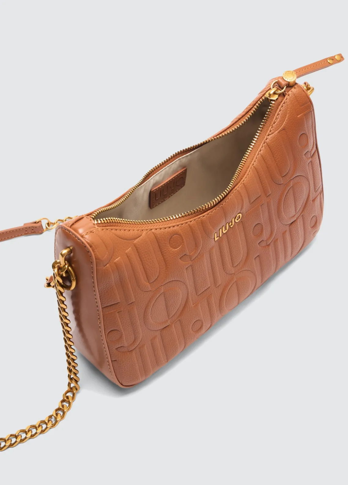 Liu Jo Bolso hobo pequeño con logotipo-Mujer Bolsos De Hombro