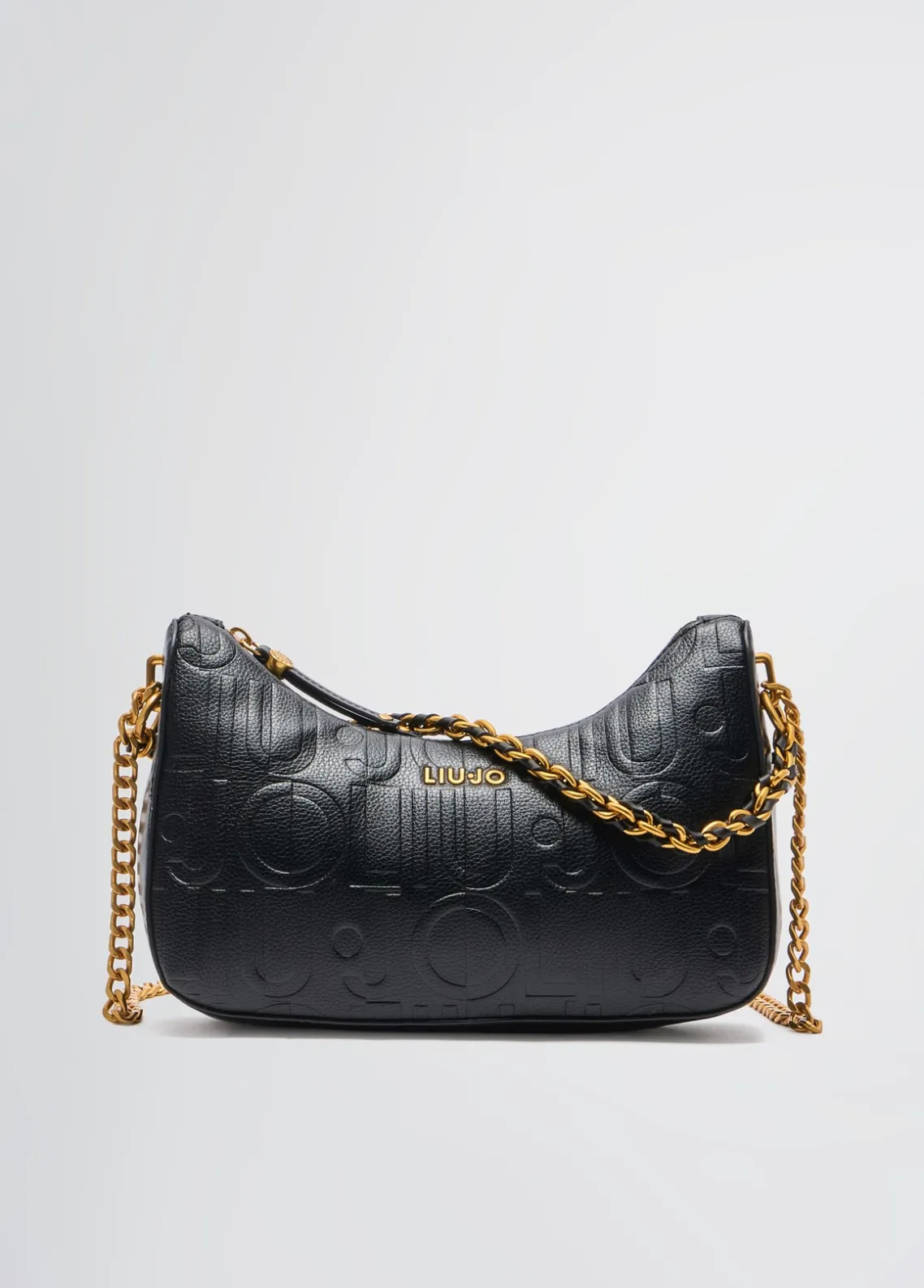 Liu Jo Bolso hobo pequeño con logotipo-Mujer Bolsos De Hombro