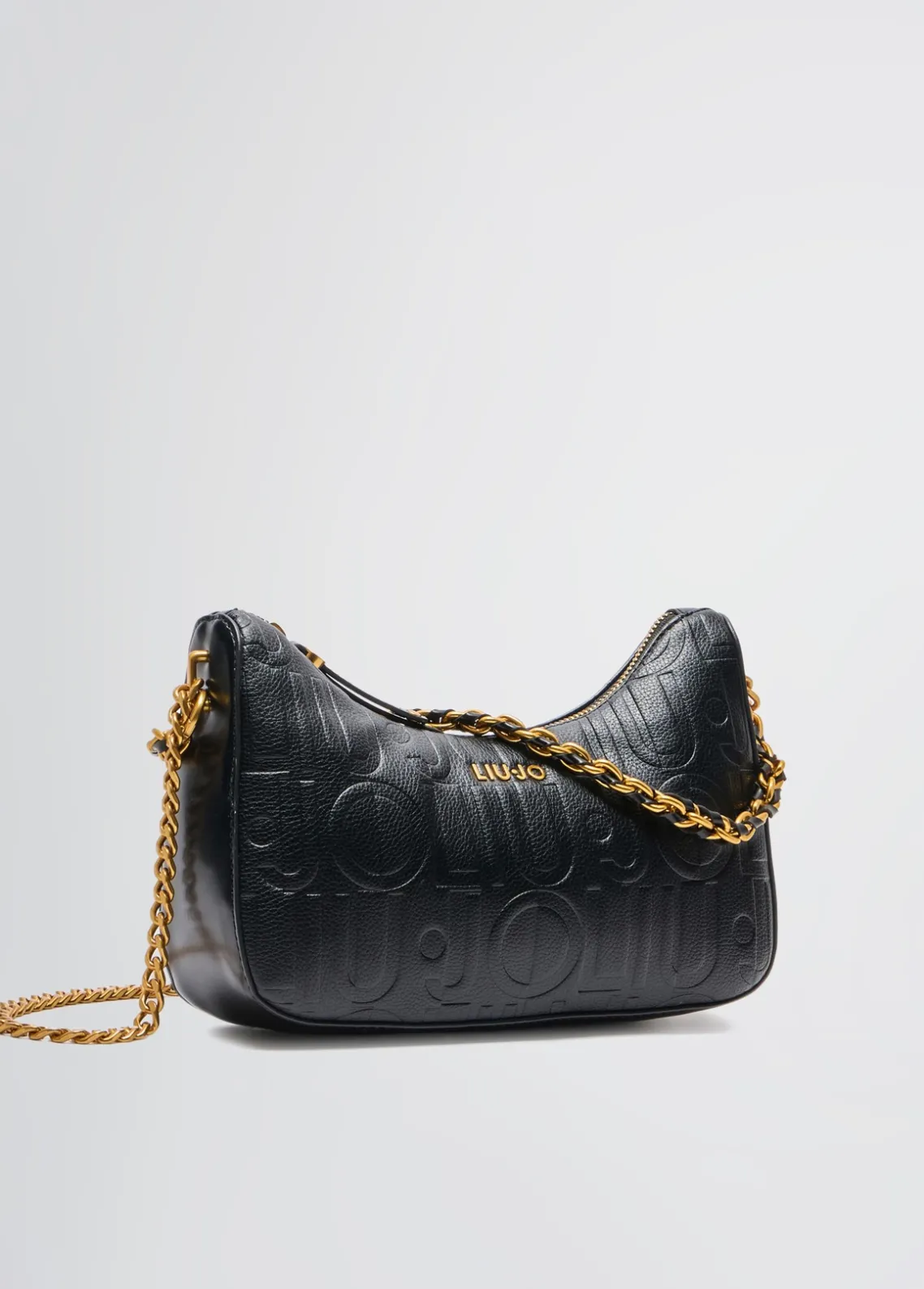 Liu Jo Bolso hobo pequeño con logotipo-Mujer Bolsos De Hombro