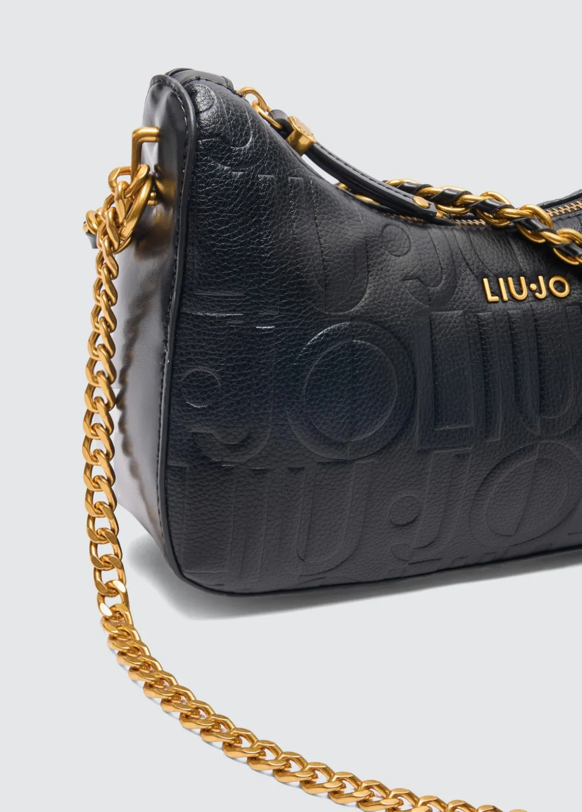 Liu Jo Bolso hobo pequeño con logotipo-Mujer Bolsos De Hombro