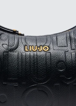 Liu Jo Bolso hobo pequeño con logotipo-Mujer Bolsos De Hombro
