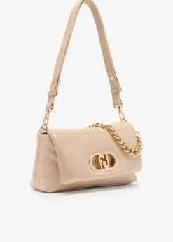Liu Jo Bolso mediano LaPuffy brillante-Mujer Bolsos Bandoleras