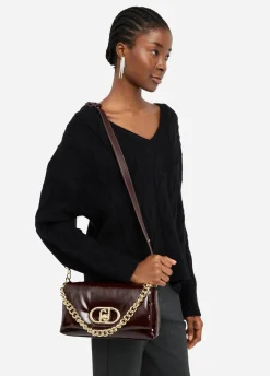 Liu Jo Bolso mediano LaPuffy brillante-Mujer Bolsos Bandoleras