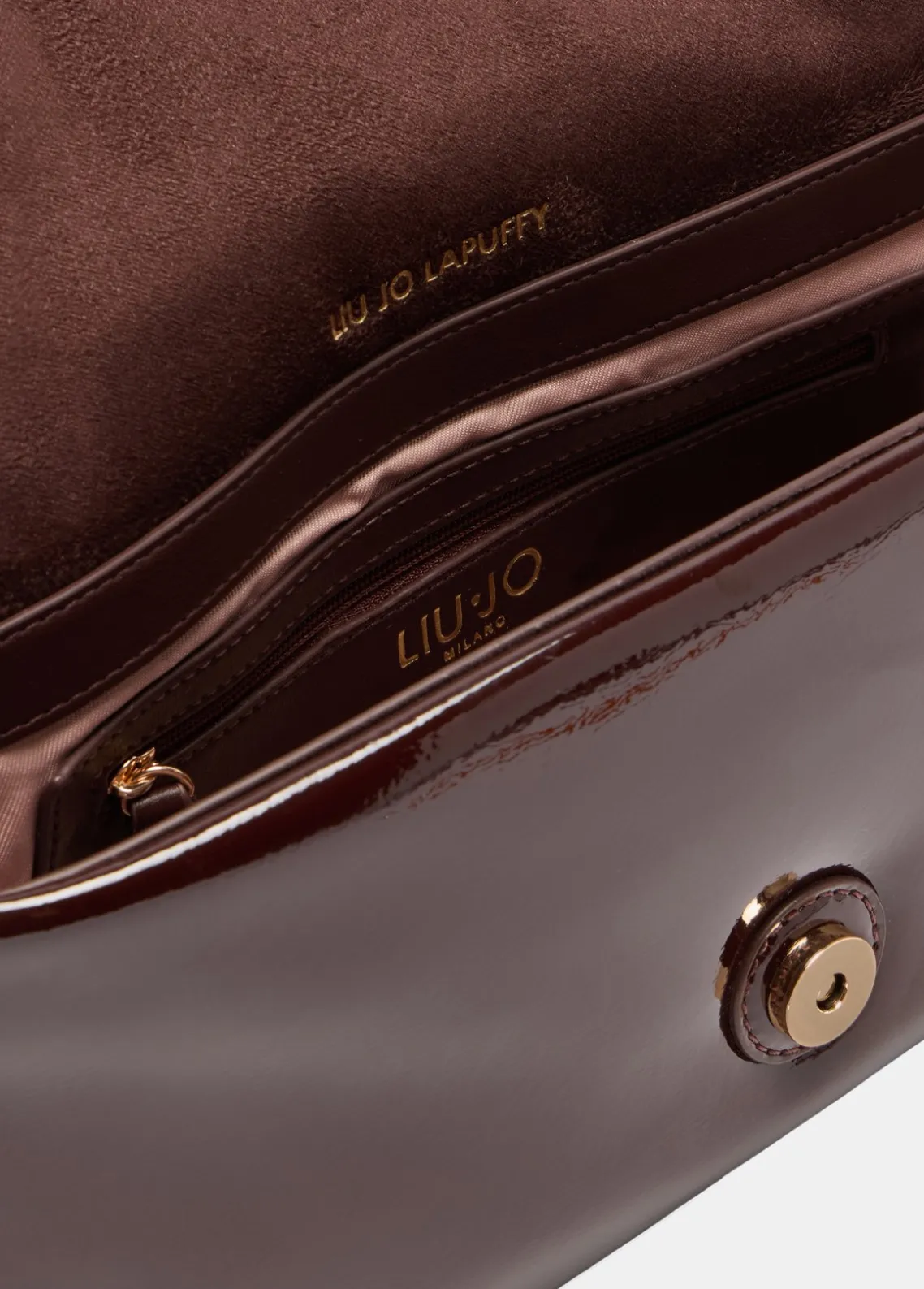 Liu Jo Bolso mediano LaPuffy brillante-Mujer Bolsos Bandoleras