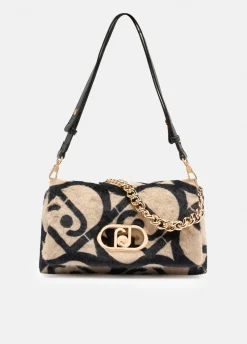 Liu Jo Bolso mediano LaPuffy con logotipo-Mujer Bolsos Bandoleras