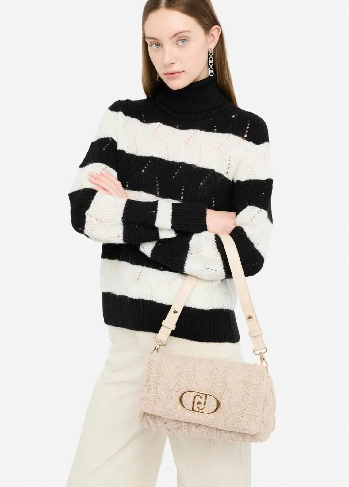 Liu Jo Bolso mediano LaPuffy de punto-Mujer Bolsos Bandoleras