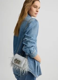 Liu Jo Bolso mini LaPuffy con plumas-Mujer Bolsos Bandoleras|Lapuffy